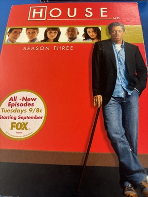 House MD : Season 3 (DVD, 2006) Region 4