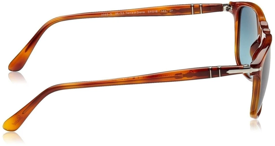 Persol Unisex PO3059S 96/S3 54mm Tierra de Siena/Polarizado Gradiente Azul... Foto 3 de 4
