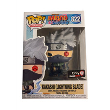 Funko Pop! Animation Naruto Shippuden Kakashi Lightning Blade GameStop #822