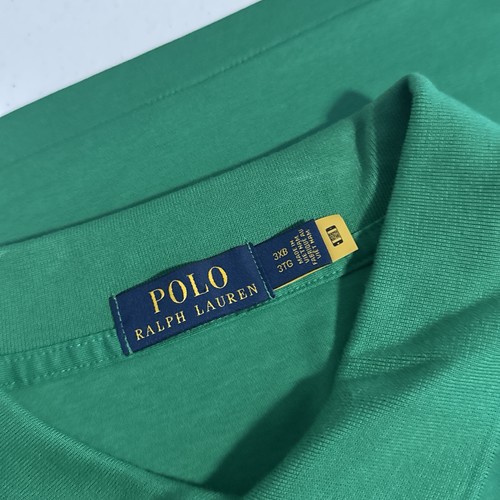 Polo Ralph Lauren Men's 3XB Green Soft Touch Short Sleeve Polo Shirt 3XL Big - Picture 3 of 7