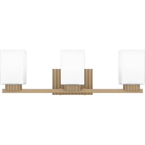 Bronze Gold Three Light Bath from the Joyner Collection - Picture 1 of 7