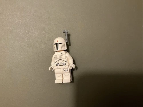 LEGO Star Wars White Prototype Boba Fett Minifigure SW0631