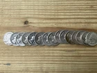 Lot of 15 US Washington Silver Quarters 90%
