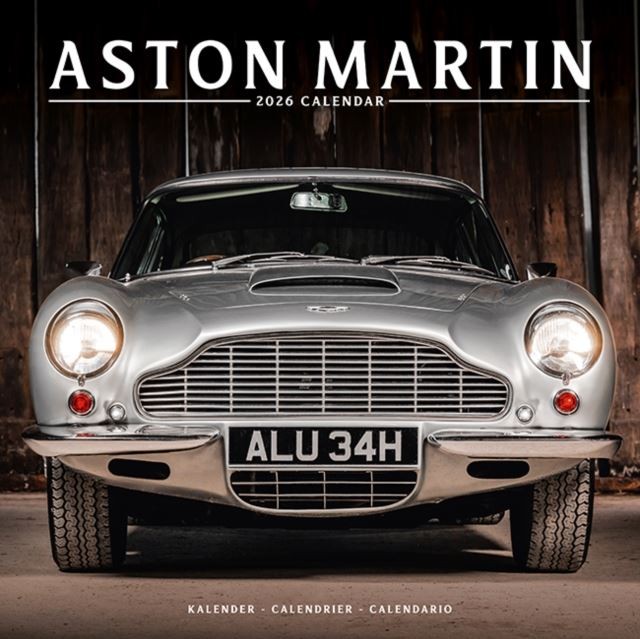 Aston Martin 2026 Wall Calendar Official