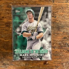 2022 Topps Series 1 - Welcome to the Show Mark McGwire #WTTS-39