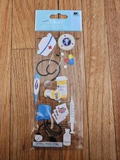 NIP A Touch of Jolee's Dimensional NUSRE Themed Stickers