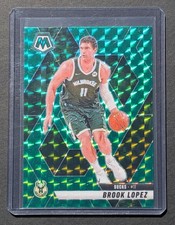 2024-25 Panini Mosaic Brook Lopez #45 Green Mosaic