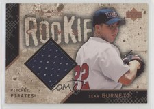 2000 Upper Deck Black Diamond Rookie Edition Jersey Gems Sean Burnett #126 0ot5