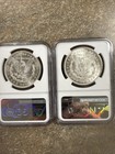 (2) 1921 Morgan Dollar NGC MS62- NICE COINS — photo 2