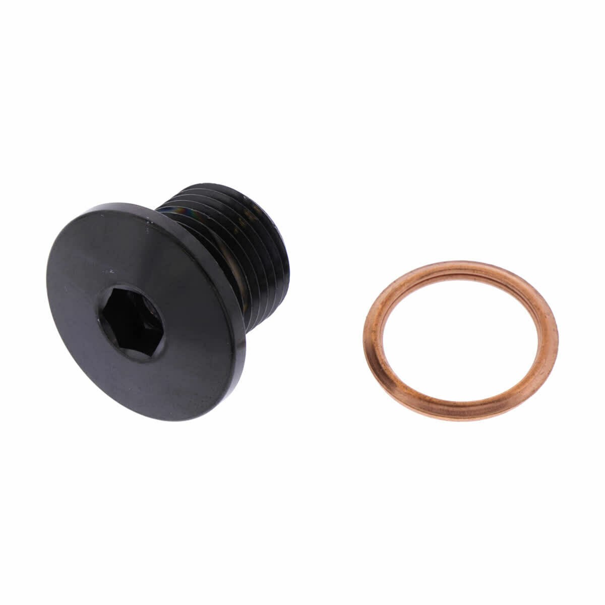 ÖLverschluss Pro Bolt V4A Edelstahl Schwarz FüR Suzuki 400 An Burgman 2022-2025-image