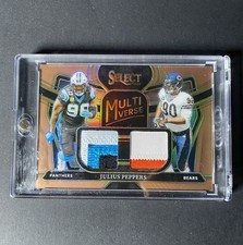 2023 Panini Select - 3 Color Patch Multiverse Prizm #MU-JPE Julius Peppers /49