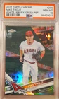 2017 Topps Chrome Mike Trout GREEN Refractor 39/99 PSA 10 GEM MINT HE'S BAAACK!