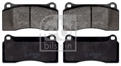 Bremsbelagsatz Scheibenbremse vorne hinten Febi Bilstein 116094 für JAGUAR