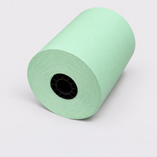 3 1/8" x 230' GREEN Thermal Receipt Paper POS Register Rolls - 50 rolls c/s