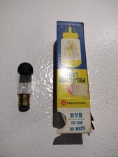 BVB projector lamp projection light bulb 120v 30w, G.E. brand