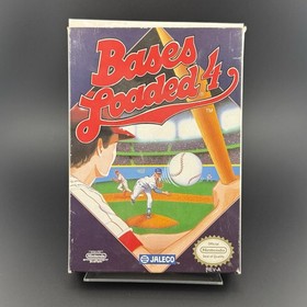 Bases Loaded 4 Nintendo NES CIB Tested Authentic Great Condition