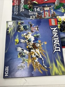 Lego 70734 Ninjago Master Wu Dragon complete assembled used pls read w box