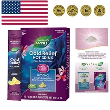Cold Relief Hot Drink, Umcka, Homeopathic, Clinically Proven Pelargonium Sido...