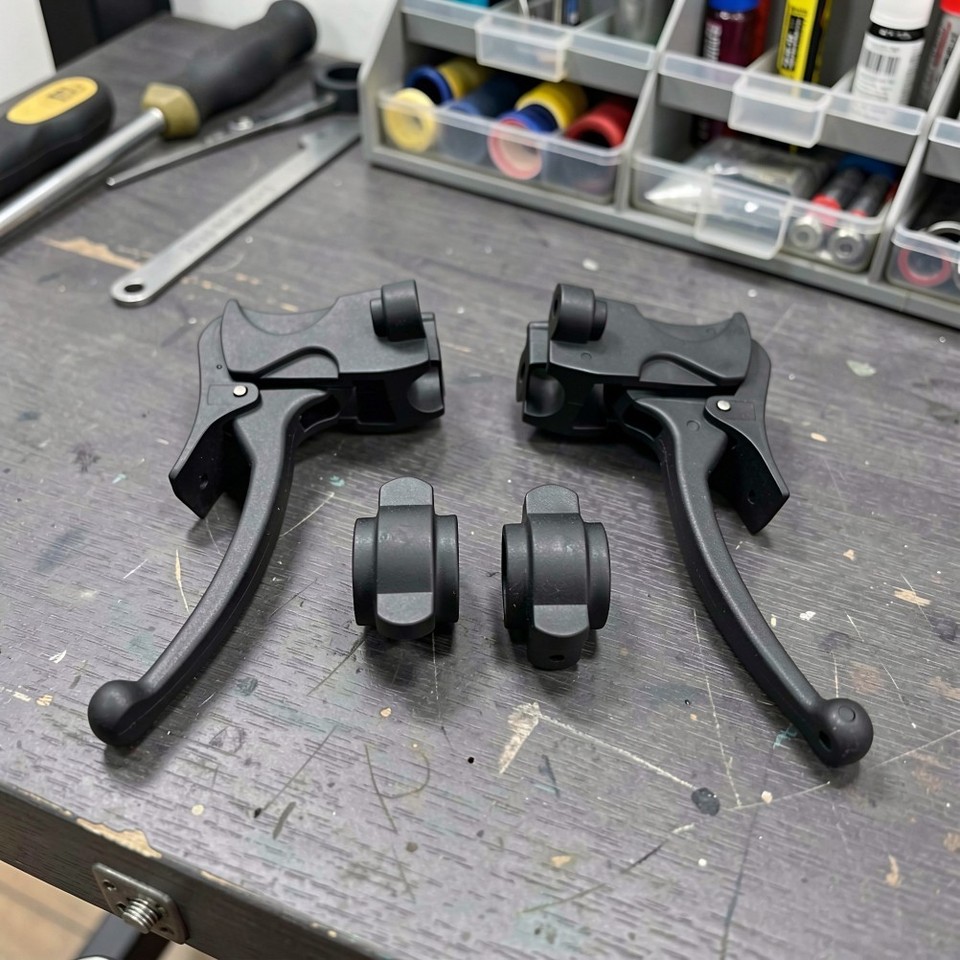 Universal Fit Black Wheelchair Brake Handle for Walker Rollator Brakes ...
