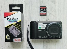 Sony Cyber-Shot DSC-H55 14.1MP 10x Optical Zoom Digital Camera W/ SD  Charger