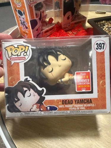 Funko Pop! Vinyl Dead Yamcha Dragon Ball Z #397 2018 SDCC **Brand New**