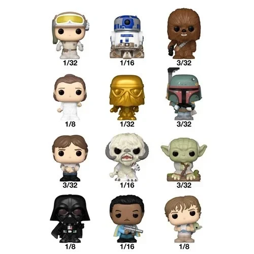 Bitty Pop! - Star Wars - Wave 2 - Funko Pop! -  Just Restocked! - YOU CHOOSE!!