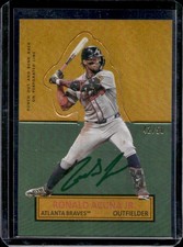 2025 Topps Archives Ronald Acuna Jr. 1964 Topp Stand Ups Gold Foilboard #/50