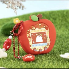 Tamagotchi Uni Silicone Cover Case Skin Strap Apple Red