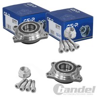 2X Gsp RADLAGER-SATZ Vorne Beidseitig Passend FÜR Alfa Romeo 147 Links+Rechts