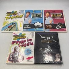 Lot 5 Disney Bill Nye Disney Imagineering DVD Kids Plants Educational Homeschool