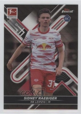 2021 Finest Bundesliga Black Wave Refractor 60/199 Sidney Raebiger Rookie RC 2qw