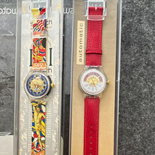 Swatch Automatic Automatik Armbanduhr transpa...