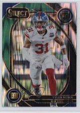 2024 Panini Select Club Level Black & Green Shock Prizm Tyler Nubin #299 c2s