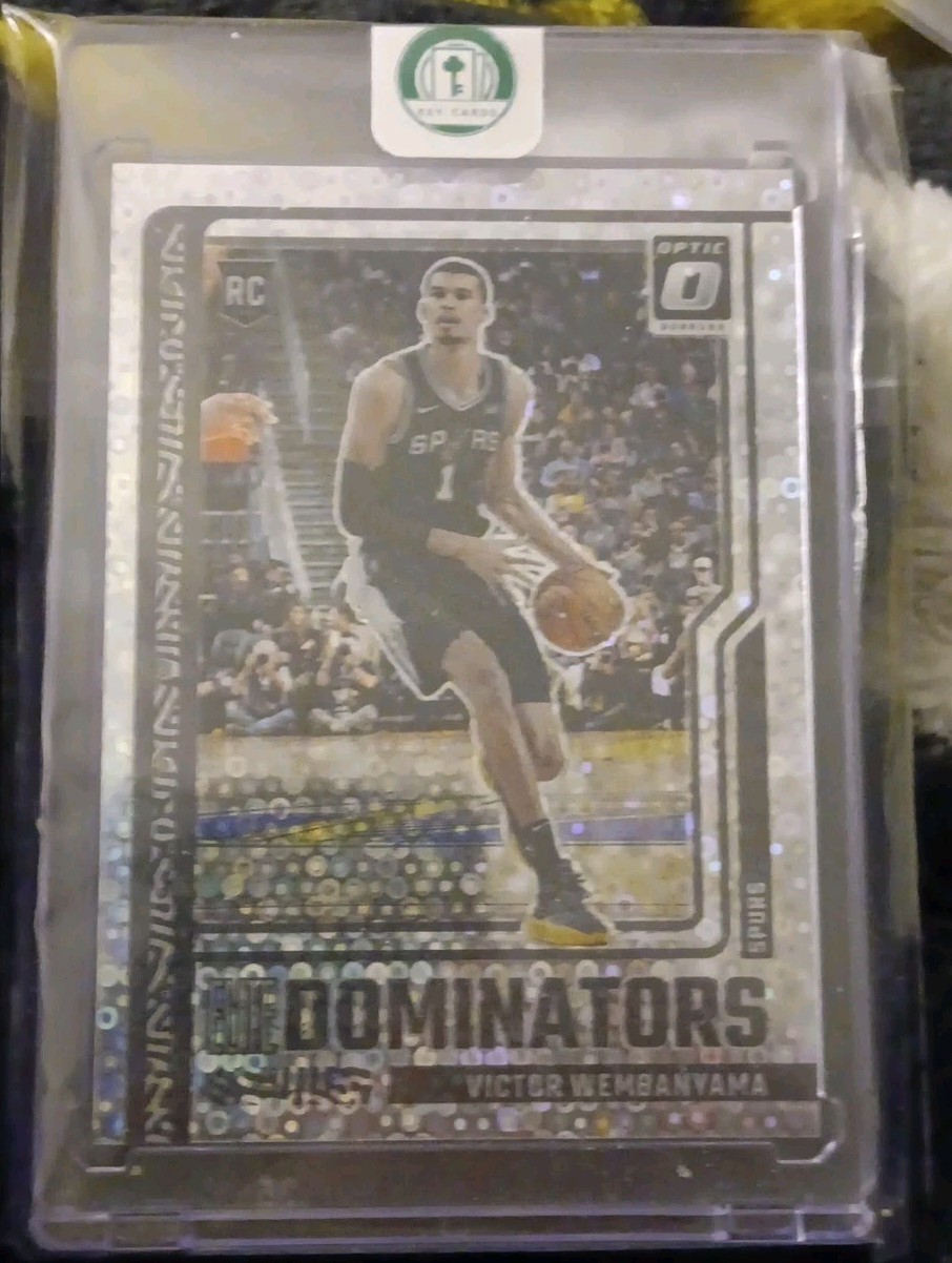 2023-24 Donruss Optic Victor Wembanyama Elite Dominators Fast Break #18 RC Spurs