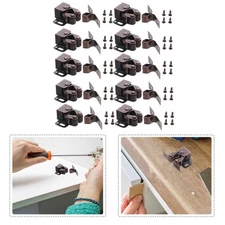 12 Sets Double Roller Catch Cabinet Latch Zinc Alloy Spring Loaded Lock