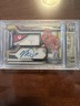 2016 Topps Strata Clearly Authentic Relics Mike Trout Gold #CAAR-MT /25 BGS 9.5