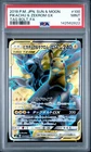 2018 POKEMON JPN SUN & MOON TAG BOLT #100 FULL ART/PIKACHU & ZEKROM GX PSA 9