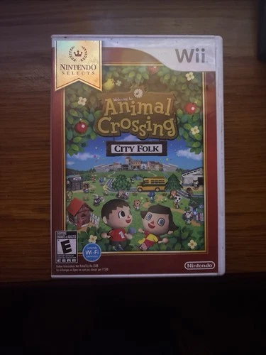 New Listing🎮Animal Crossing: City Folk Nintendo Wii (Selects) with Manual ✅ TESTED 🎮