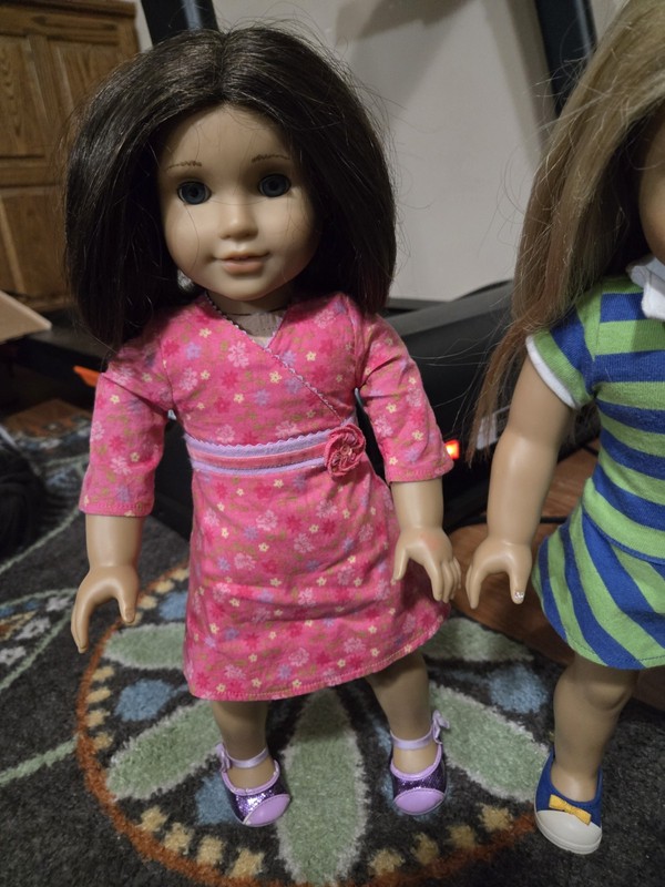 American Girl Chrissa & Lanie Dolls USED 