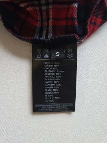 John Richmond It's Only Rock'N'Roll Fantasy Madras Herren Hemd Neu Small UVP 400€ - Bild 7 von 7