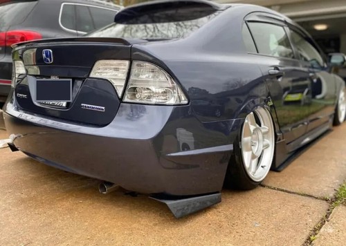 HONDA CIVIC 2006 TO 2011 FD2 8TH GEN ALL CLEAR TAILLIGHT LENSES SI DX LX EX - Picture 8 of 8