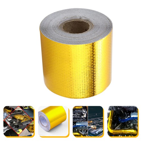 Cinta aislante de papel de aluminio con cinta de extracción de humo de alto calor para temperaturas - Imagen 4 de 12