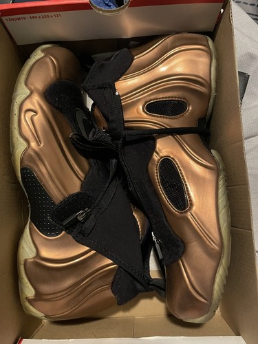 nike air flightposite copper