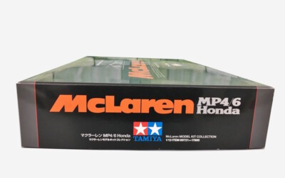 TAMIYA 1/12 McLAREN HONDA MP4/6 Ayrton Senna/G. Berger #89721
