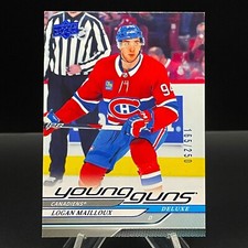 2024-25 UD Series 1 - Logan Mailloux RC YOUNG GUNS - #239 DELUXE #/250 CANADIENS