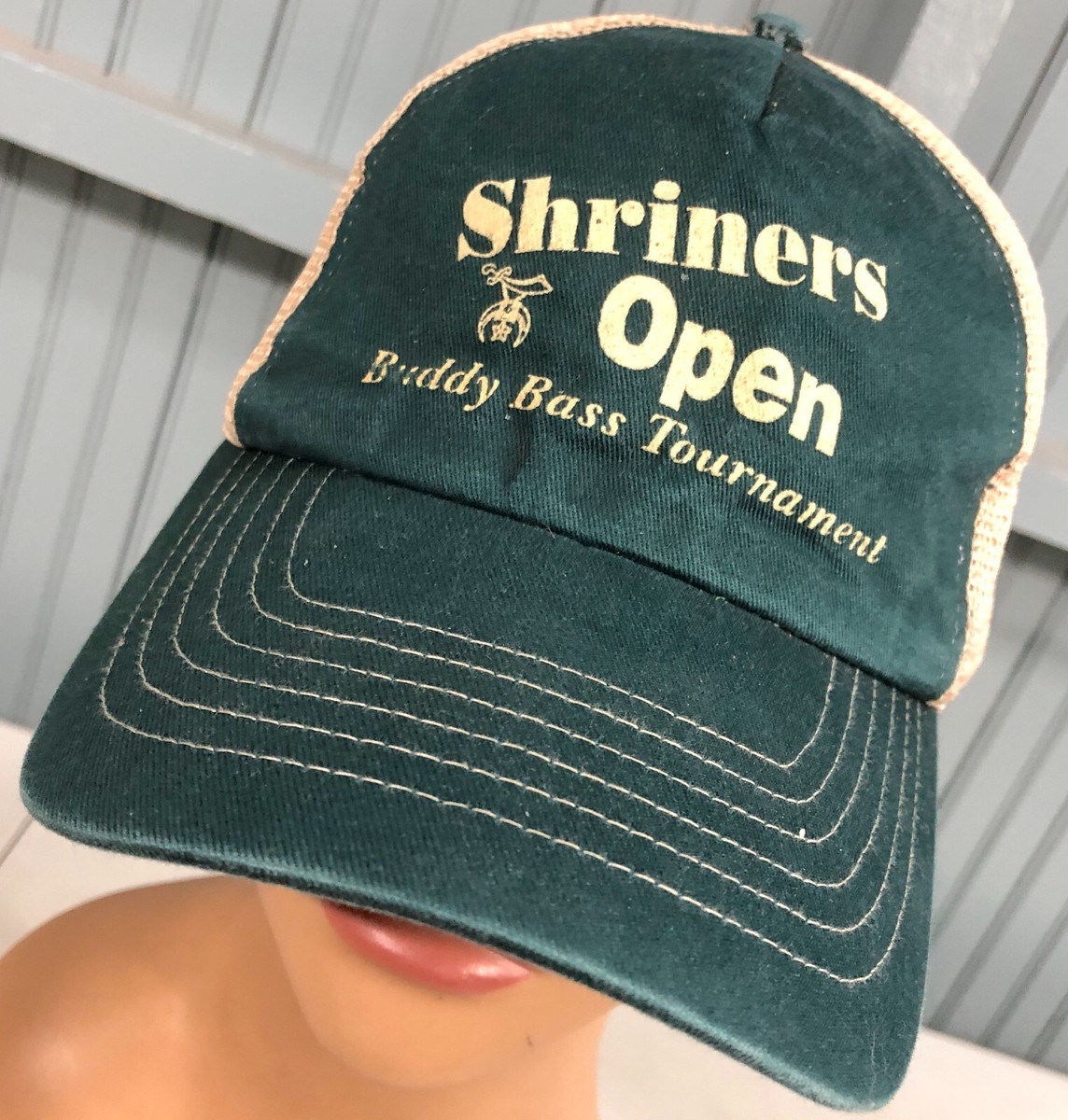 Shriners Open Buddy Bass Tournament Snapback Baseball Cap Hat
