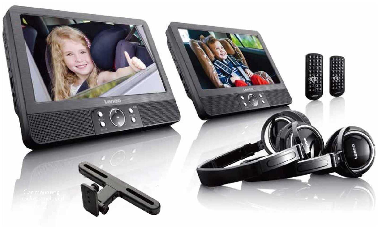 Thumbnail - Lenco Dvp-939 22,9 Cm (9 Zoll) Tragbarer Dvd-player Cd, Cd-r, Cd-rw,