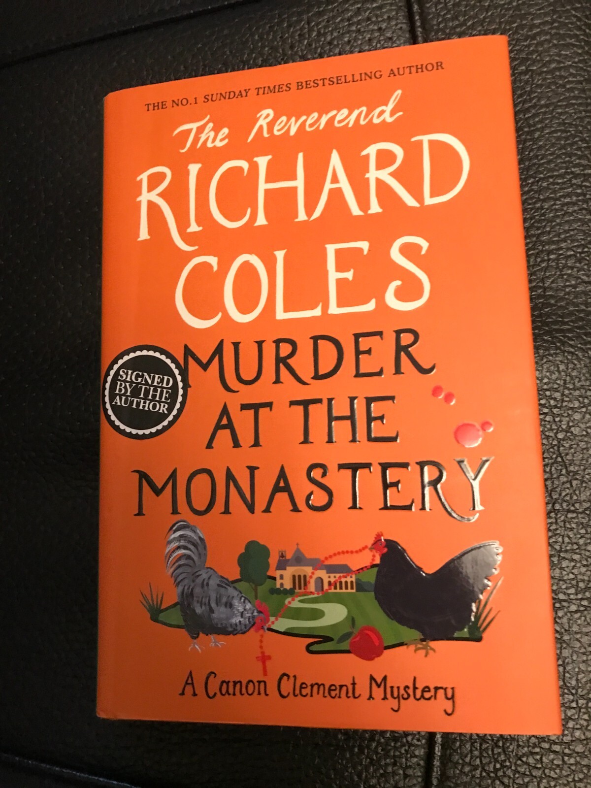 Signed Murder at the Monastery Reverend Richard Coles fiction book mystery