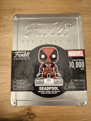 Deadpool Funko Pop Classics Marvel Limited Edition 10.000 Stück