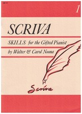 NOONA SKILLS FOR THE GIFTED PIANIST SCRIVA LEVEL 1 MUSIC BOOK PIANO NEW ON SALE